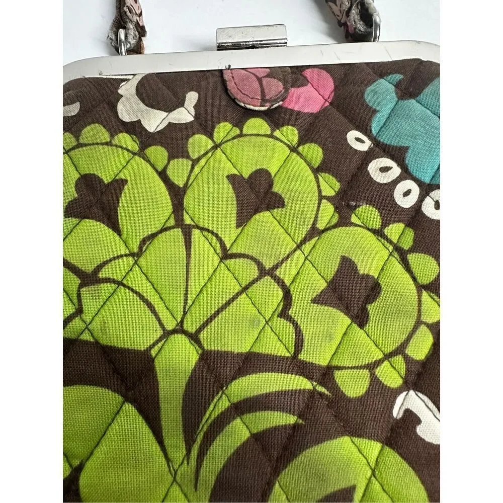 Vera Bradley Mini Frame Kisslock Purse in Lola Print See Description